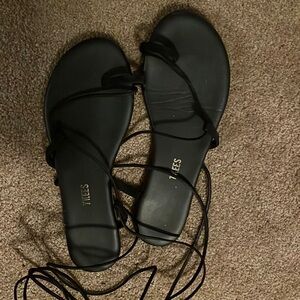 Tkees Jo lace up sandals